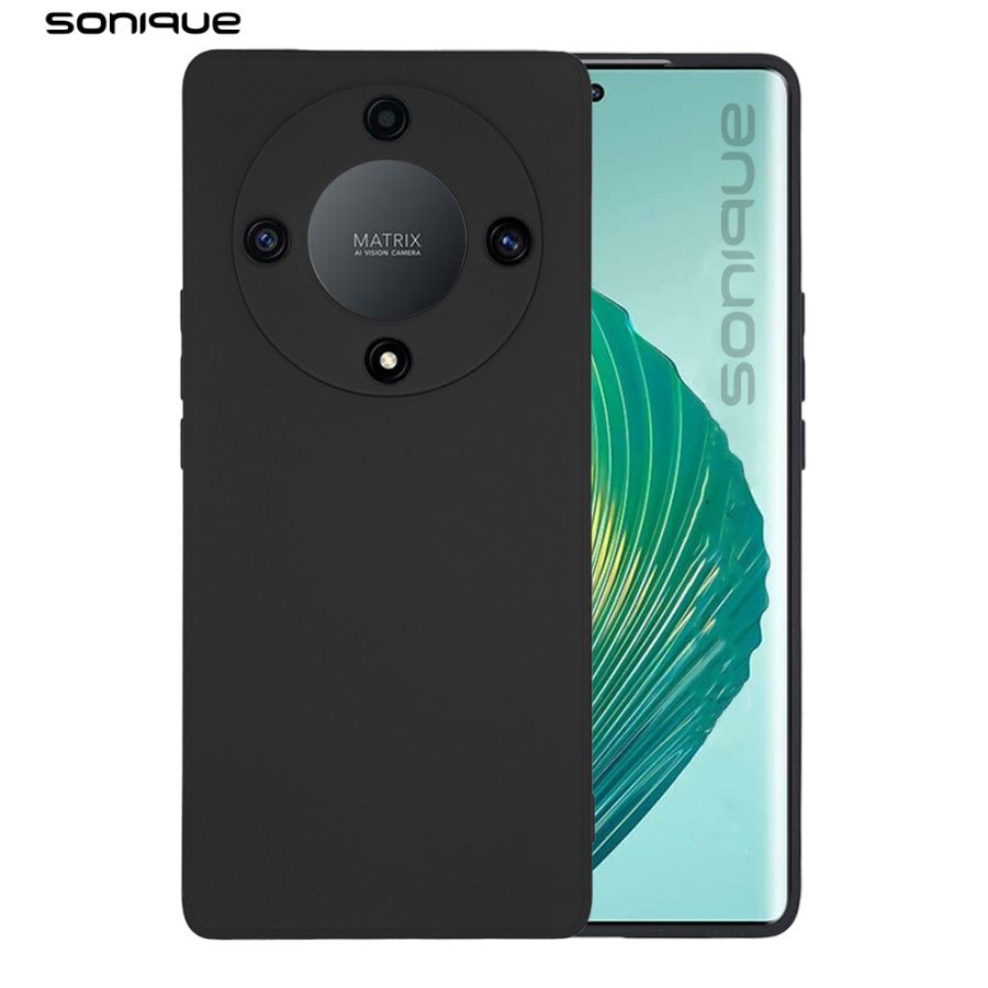 Forcell Honor Magic 5 Lite Matt Θήκη Σιλικόνης - Black