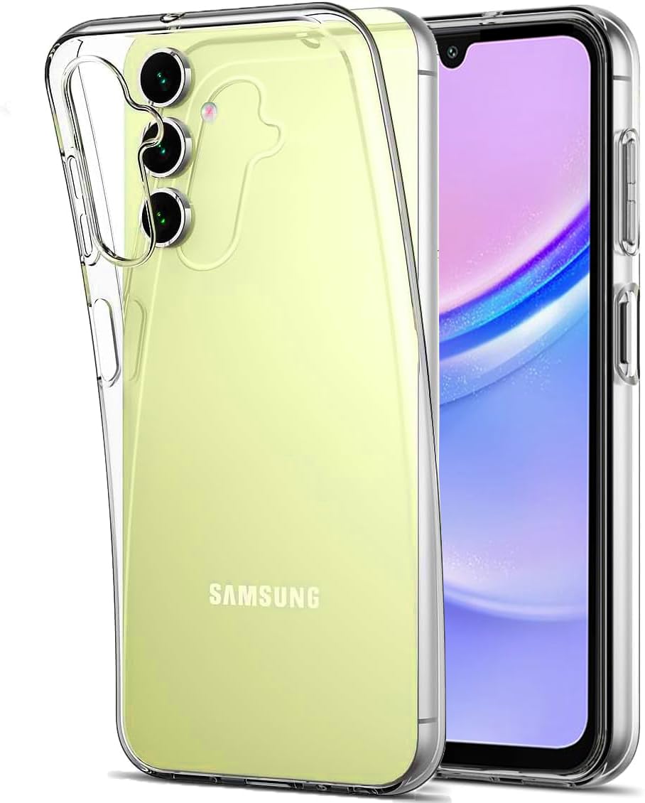 Forcell Samsung Galaxy A15 5G / A15 4G Θήκη Σιλικόνης TPU 0.5mm - Διάφανη