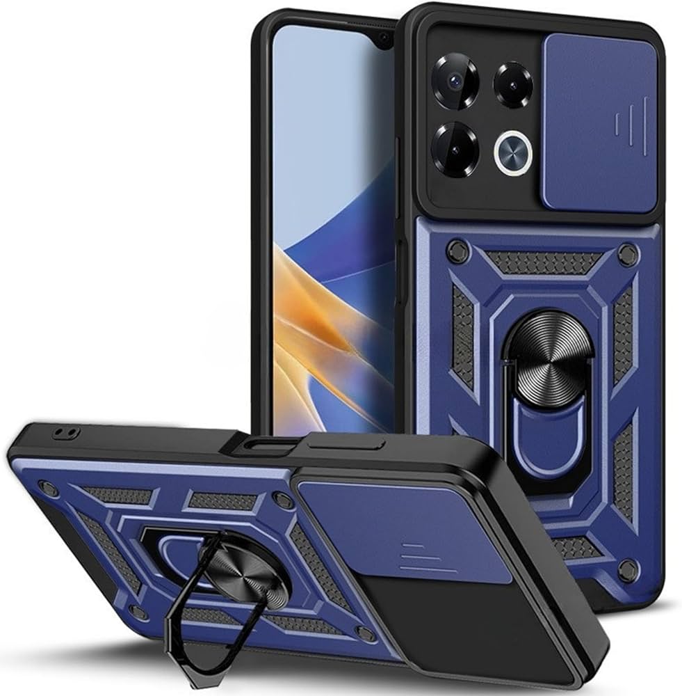 Techsuit Oppo Reno 13 Camshield Series Θήκη Σκληρή – Blue